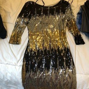 As U Wish New Year’s eve Sequin Dress